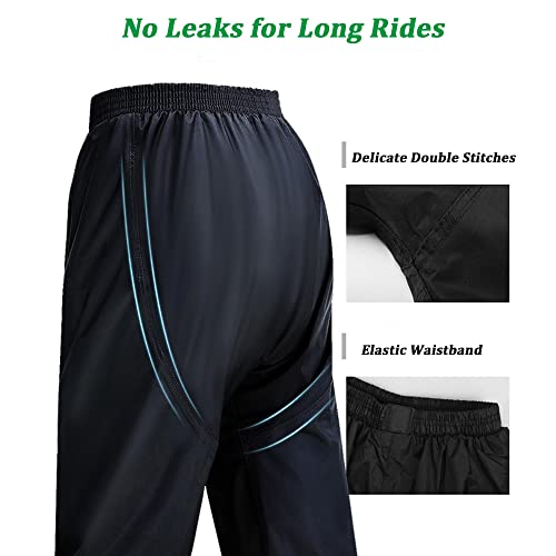 Rompeviento impermeable para ciclismo con capucha y reflectivo miniatura 5