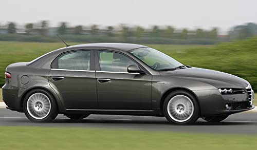 Baguette chromée Alfa Romeo 159 joint lèchefrite vitre bas