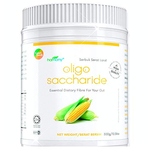 100% Natural Prebiotic Fiber oligosaccharide | 10x More Effective for Gut Restore & Bloating Relief | Enhance Your Mood & Digestive by Our Superfood Supplement | IMO900 Soluble Fiber 50 Servings