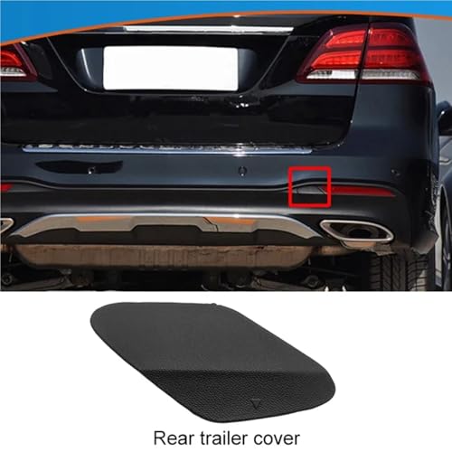 Placa A1668858322 para Benz W166 GLE: protector de gancho trasero original 2