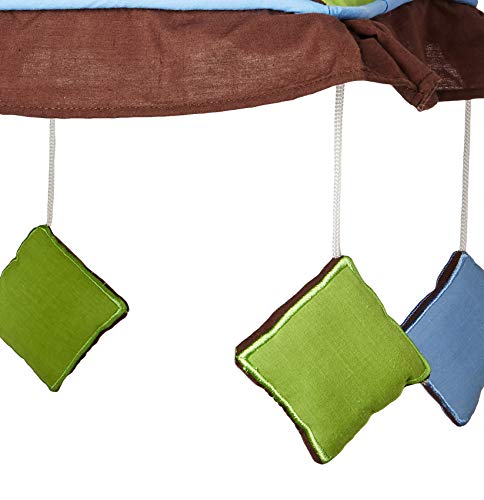 Geenny Musical Mobile, Boutique Blue/Brown Diamond #TOP2