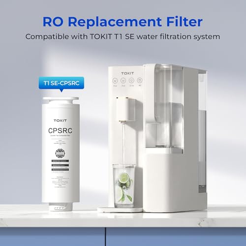 TOKIT RO Replacement Filter for T1 SE, NSF/ANSI 58 Certified, Reduce TDS, Replacement for T1 SE Reverse Osmosis System Water Filter, 12-Month Lifetime by TOKIT - Image 2