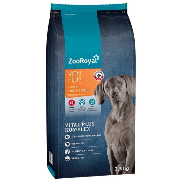 ZooRoyal Vital Plus Trockenfutter 10kg grosspack hundenfutter tiernahrung Mahlzeit für Hund