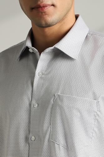 Image of Van Heusen Men's Cotton Slim Fit Durapress Superior Textured Shirt