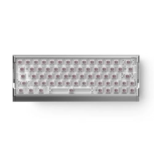 Amazon | IQUNIX ゲームキーボード EV63 RGB 照明設定 メカニカル 64