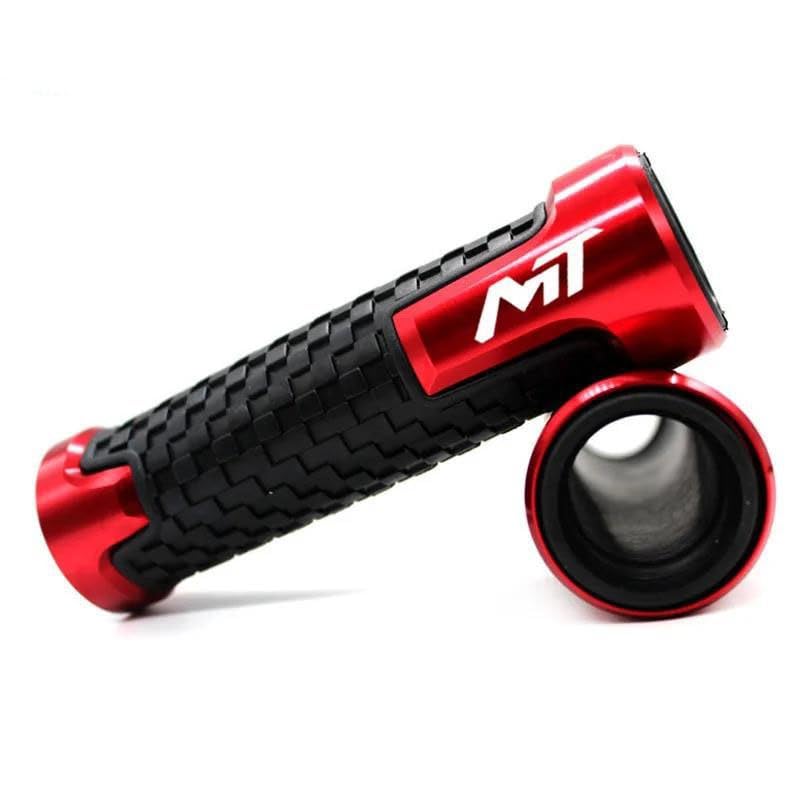 Empuñaduras de aluminio CNC anodizado rojo para motos CFMOTO 800MT y NK250 1