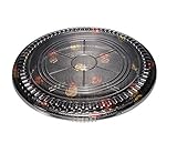 TogoTainer | 30/Packs Round Sushi Trays Sushi Container with Lid Large Sushi Display 14 Inch