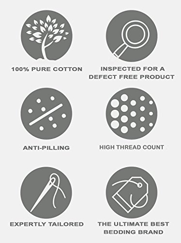 Rajlinen 100% Cotton Bed Sheets, 4 Piece Genuine Premium Sheet Set 600 Thread Count Sateen Weave Long Staple Cotton Bed Sheets, Fit Up To 15-Inch-Deep Pocket (Queen, White Solid) #TOP3