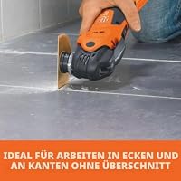 FEIN Hartmetall Sägeblatt Ø 90 mm, Ve. 5 St., Aufnahme StarlockPlus, segmentiert, Schnittbreite ca. 2,2 mm., zum Austrennen schadhafter Fliesenfugen.Auch zum Fräsen von Schlitzen in Baumaterialien – Ansicht 6