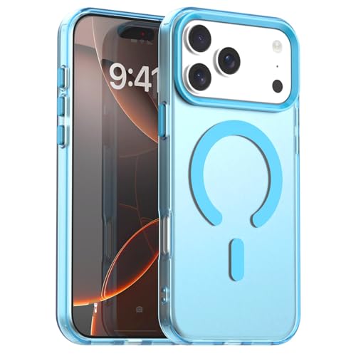 iPhone 13 Pro Max�p�P�[�X MagSafe�Ή� �N���A�}�b�g ���΂ݖh�~ �ϏՌ� �l�������ی� �X�}�z�P�[�X 13 Pro Max�p ������� �J���t�� ���C�����X�[�d �\���b�h�J���[�}�b�gTPU�t���[�� �����h�~ ���F