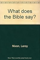 What does the Bible say? B0007GUSKO Book Cover