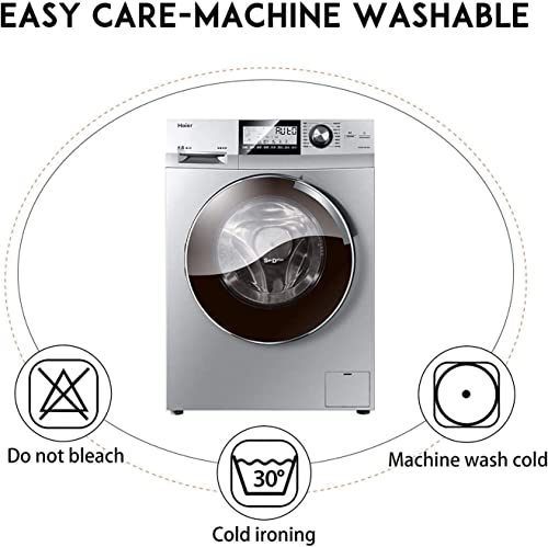 Deeprove 18" X 18" Boho Throw Pillow Cover, Both Sides Bohemian Vintage Style Print, Decorative Square Burlap Linen Cushion Cover For Farmhouse Couch Sofa Floor Abstract Pattern, 1 Pack #TOP4