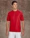 A4 Men's Cooling Performance Crew Short Sleeve, Scarlet, 4X-Large