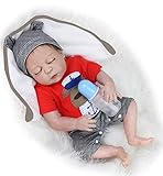 Material: Ganzkörpersilikonvinyl, kann mit Puppe im Bad sicher spielen, Puppe ist superweich; Puppenglieder können Tätigkeiten sein, können sitzen können liegen, können Sie in das Wasser; will nicht stehen, kann nicht sprechen. Der körper hat Geschlechtsmerkmale, Er ist ein Junge.