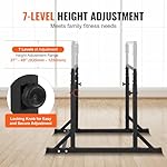 VEVOR Dip Bar, 800 lbs Capacity, Heave Duty Dip Stand Station with Adjustable Height, Fitness Workout Dip Bar Station Stabilizer Parallette Push Up Stand, Parallel Bars for Strength Training Home Gym - Image 3