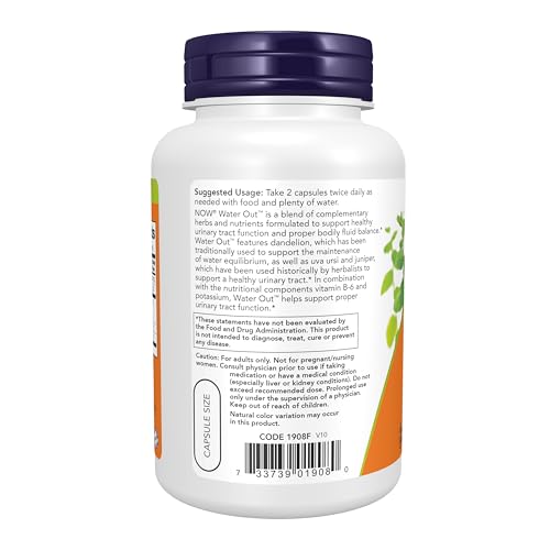 NOW Foods 1908 Over The Counter Water Pill