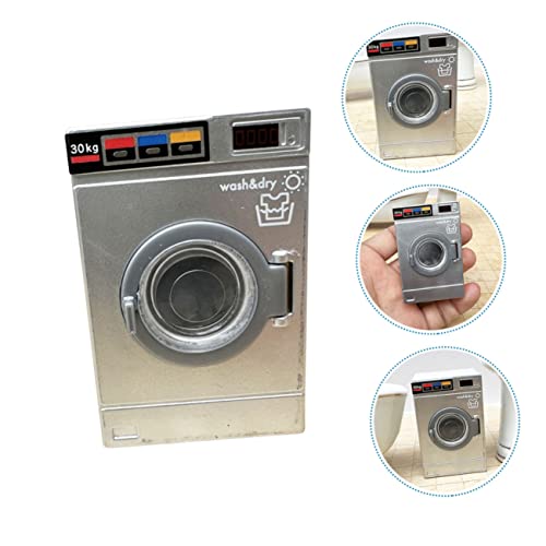 SAFIGLE 5 Peças Móveis E Enfeite De Arruela Boneca Modelo De Simulação De Mesa De Lavagem A Seco Par