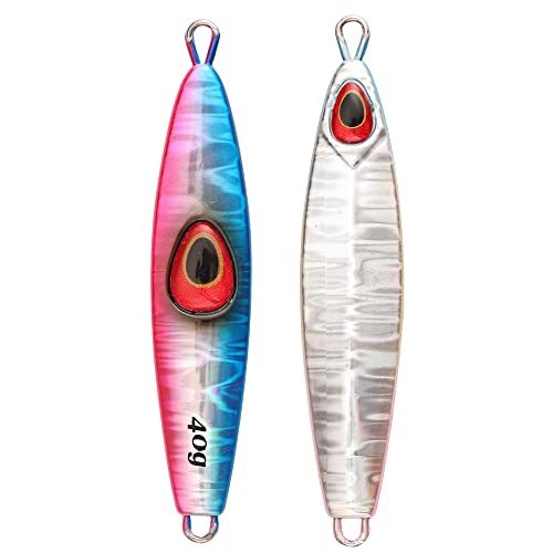Foto von ND 5 Stück/Lot 40g/60g/80g Casting Jig Lures Jigging Lure Slow Jig Metal Jig Lures Inchiku Tenya Madai Jig Tai Kabura Salzwasser Angelköder Jighead Angelköder (80g)