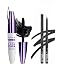 Black Mascara and Eyeliner