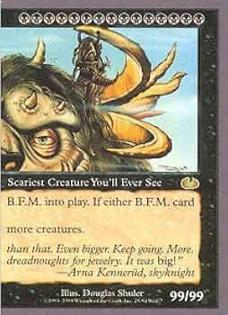 プレイマット　B.F.M. (Big Furry Monster) プレイマット B.F.M. (Big Furry Monster) MTG B.F.M. (BIG