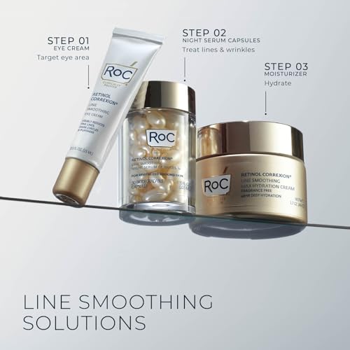 RoC Retinol Correxion Anti-Aging Wrinkle Night Serum Capsules, 30 count - image 8