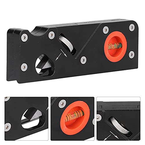 Chamfer Plane 15.5X2.5X5.4Cm Carbon Steel Blade Black With Wrench Adjustable Knob Thickness Planer #TOP3