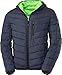 Produktbild Chiemsee Herren Steppjacke, Winddichte Jacke für Männer mit praktischen Taschen, warme Winterjacke mit wattierter Kapuze, perfekt für Freizeit & Outdoor, Marine, Gr. L