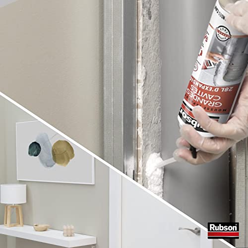 Mousse expansive à forte expansion Rubson isolant blanc 550 ml toutes positions - 6