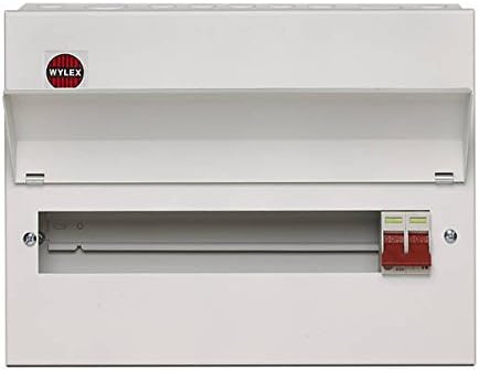 WylexNM1106 11 Way Amendment 3 Metal Consumer Unit with 100A Main Switch