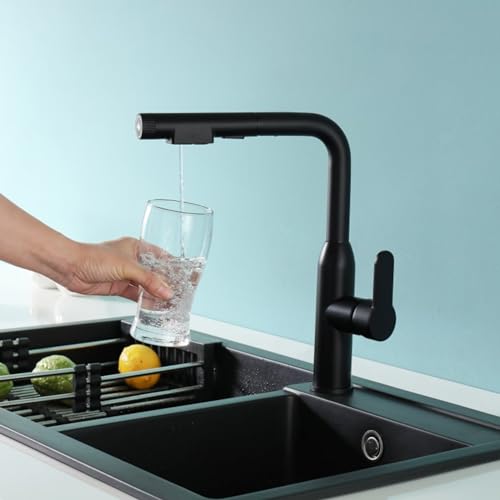 Mitigeur cuisine double jet extractible et compatible eau potable - 6