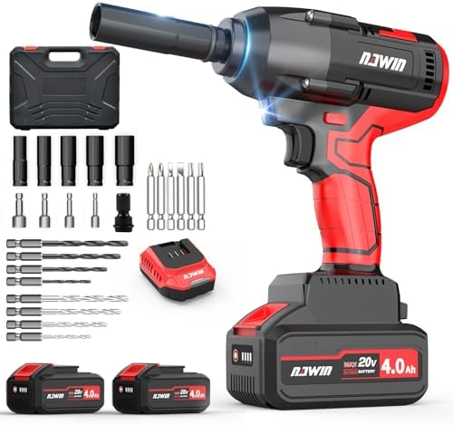 Amazon | ナウィン 20V充電式インパクトレンチ 電動インパクトレンチ  