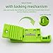 Fiber Optical Cable Stripping Tool Loose Tube Buffer Mid-Span Access Tool 1.9mm~3.3mm Fiber Optic Stripper green 1pcs