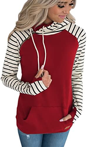 Womens Fashion Hoodies Tops Long Sleeve Pullover Sweatshirts Comfort Color Block Hoodie with Pockets 2 Womens Fashion Hoodies Tops Long Sleeve Pullover Sweatshirts Comfort Color Block Hoodie with Pockets