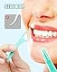 Zahnseide Sticks Minze 200PCS Dental floss Zahnseide Zahnstocher mit Geschmack Mint Flossers mit ausklappbarem Zahnstick Zahnreinigung Zahnzwischenräume Zahnseidesticks
