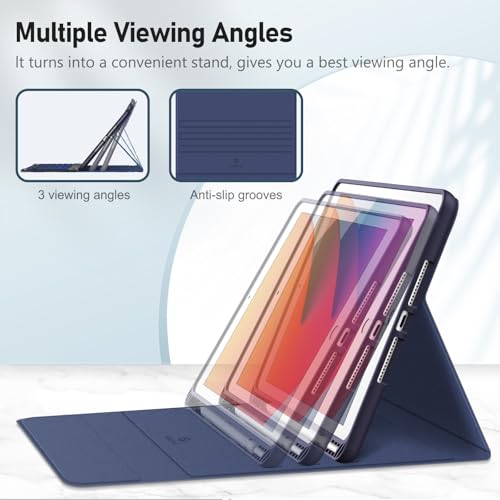 FINTIE Hülle mit Tastatur für iPad 9./8./7. Generation (10.2 Zoll) – Ansicht 3