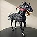Seniorich Action Figures Multiple Interchangeable Accessories Vivid and Realistic Articulated Action Figure Desktop Decoration Gift for Fans (Horse)