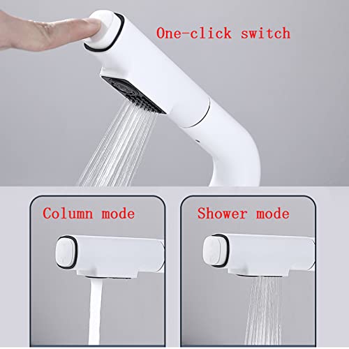Robinets de lavabo double mode jet pour éliminer les éclaboussures