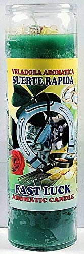 3 Pieces Candles Cocktail VELADORA Fast Luck - Suerte RAPIDA