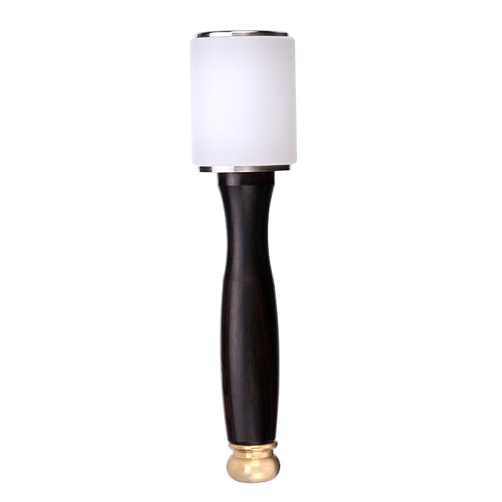 Wood Handle Hammer Easy to Use Leather Carving Hammer Leather Craft Tool Multifunctional Leathercraft Carving Wood Handle
