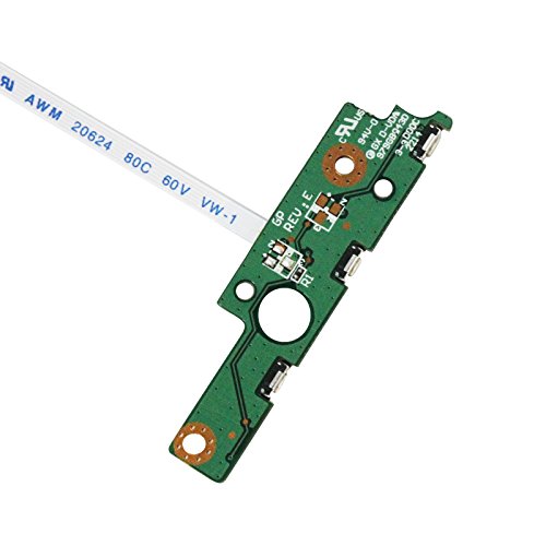Bouton d'alimentation avec câble Zahara pour portable Toshiba Satellite P55W