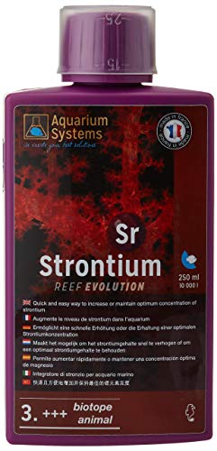 Aquarium Systems Reef Evolution Strontium en Liquide pour Aquariophilie 250 ML Cover