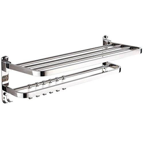 Porte-serviettes mural en acier inoxydable 304 durable et robuste