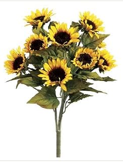 Allstate Floral and Crafts Sunflowers Bush x 9 Blooms 20"
