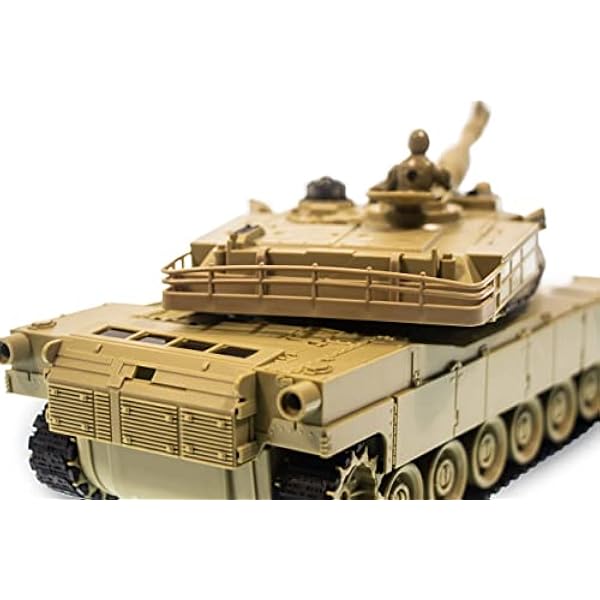 s-idee® Battle stridsvagn 99803 1:28 med integrerat infrarött stridsystem 2.4 Ghz RC R/C