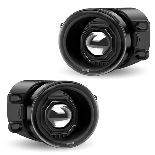 Round Fog Lights for 2016-2023 Toyota Tacoma, 2014-2023 4Runner, 2014-2019 Tundra, 2007-2014 Camry, 2006-2012 RAV4, 2006-2013 Yaris, 2008-2013 Lexus IS-F, Front Bumper Driving Lamp by Auto Buero - Used condition - US$39.68