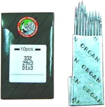 10 Organ 29X3 DIX3 332 Sewing Machine Needles Singer 29K 29U 29-4 Shoe Patcher