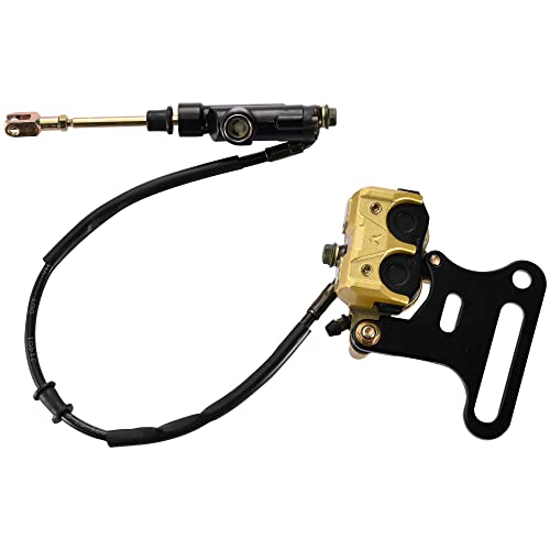 Goofit 12Mm Rear Hydraulic Caliper Brake Master Cylinder Assembly Replacement For 70Cc 110Cc 125Cc 140Cc 150Cc 250Cc Quad Dirt Bike Atv Buggy Motorcycle #TOP2