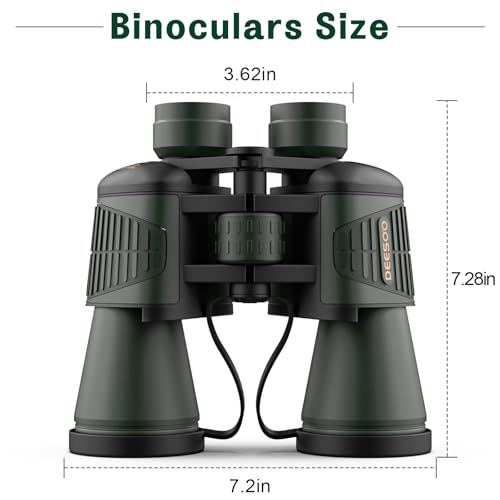 Binoculares 20x52 para adultos alta potencia miniatura 7