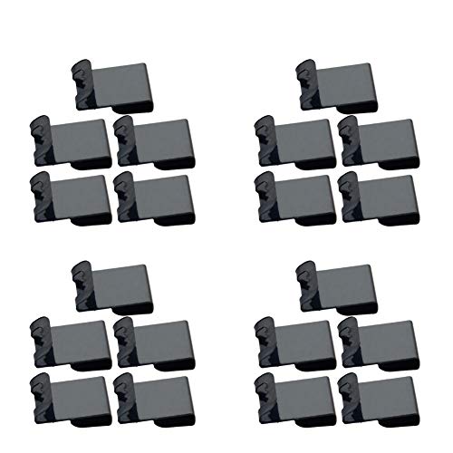 Image of Photo Frames Hanger Hooks, 0.3mm Thick S-Shaped Metal Wall Mount Album Picture Hanging Clips, 100 Pcs