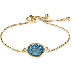 Gold - Blue Green Stone